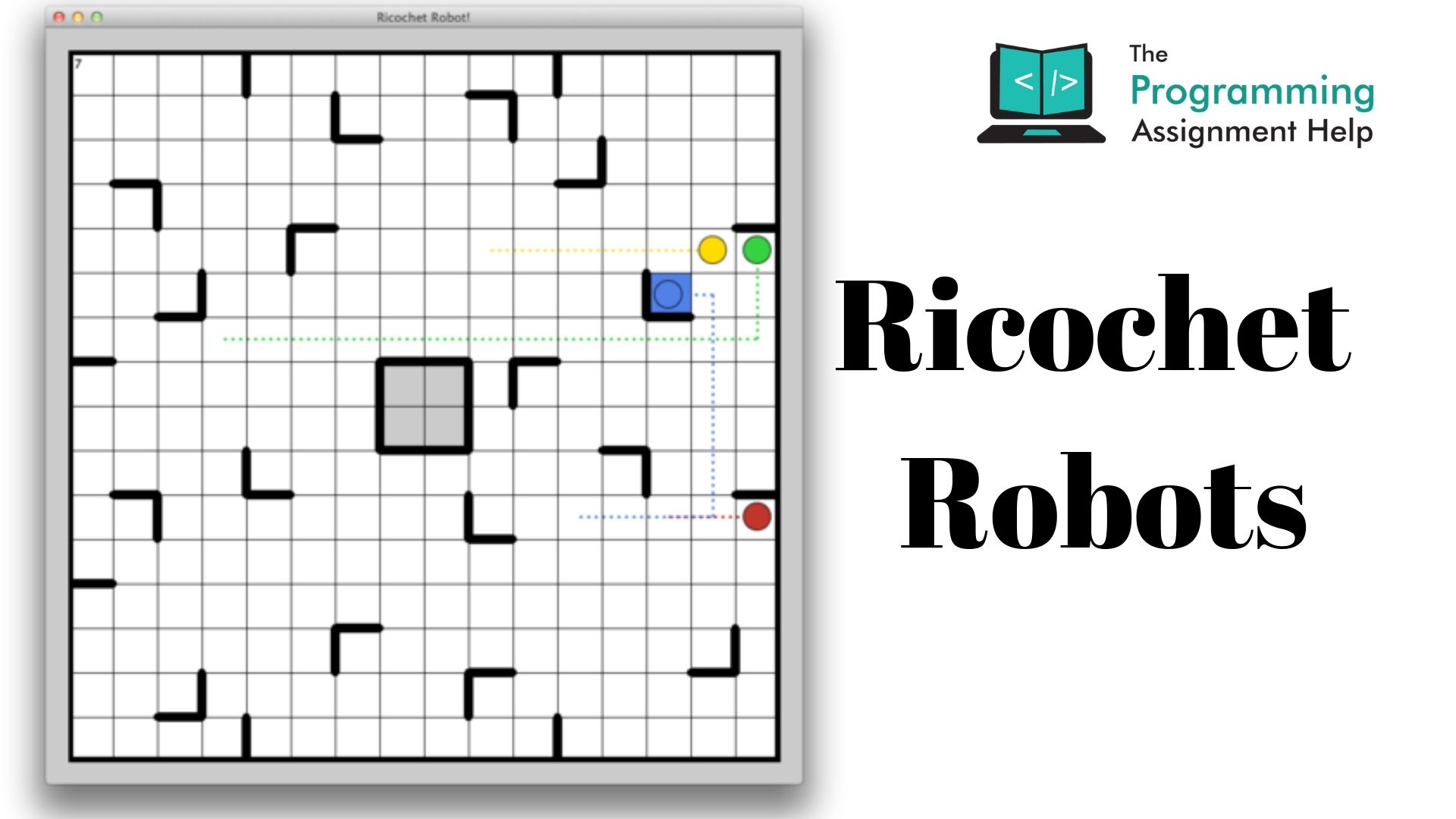 C++ Programming Assignment Solution - Ricochet Robots