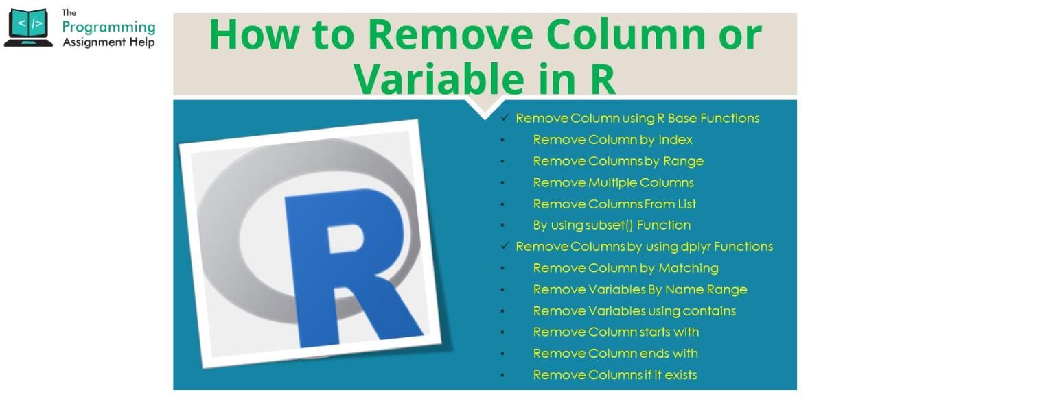 How to Remove a Column from a DataFrame in R